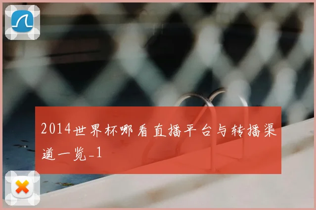 2014世界杯哪看直播平台与转播渠道一览_1